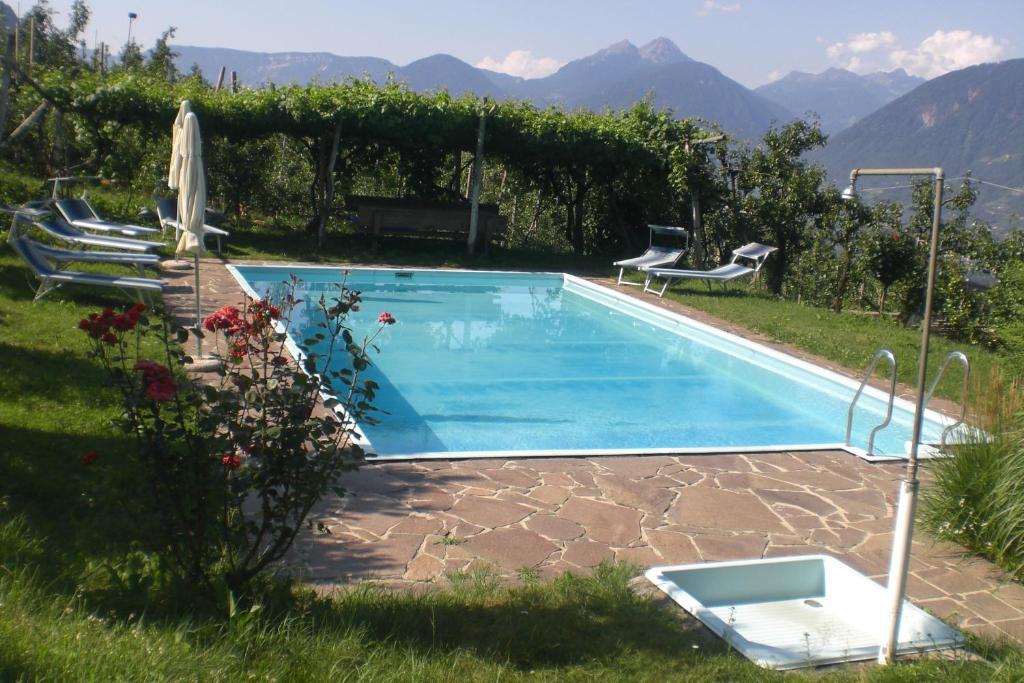 Krebishof Agriturismo Schenna Zimmer foto